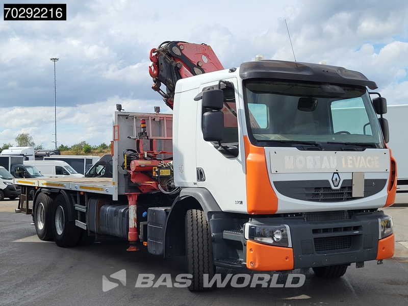 Valníkový/ Plošinový nákladný automobil, Auto s hydraulickou rukou Renault Premium 370 6X2 Fassi F330B.23 Kran Crane Manual Big-Axle Lift-Axle Euro 4: obrázok 10