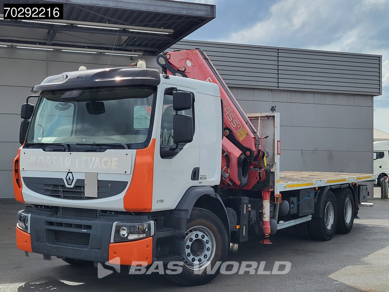 Valníkový/ Plošinový nákladný automobil, Auto s hydraulickou rukou Renault Premium 370 6X2 Fassi F330B.23 Kran Crane Manual Big-Axle Lift-Axle Euro 4: obrázok 8