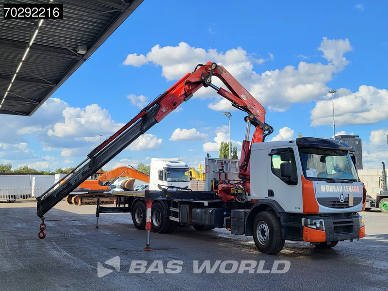Valníkový/ Plošinový nákladný automobil, Auto s hydraulickou rukou Renault Premium 370 6X2 Fassi F330B.23 Kran Crane Manual Big-Axle Lift-Axle Euro 4: obrázok 5