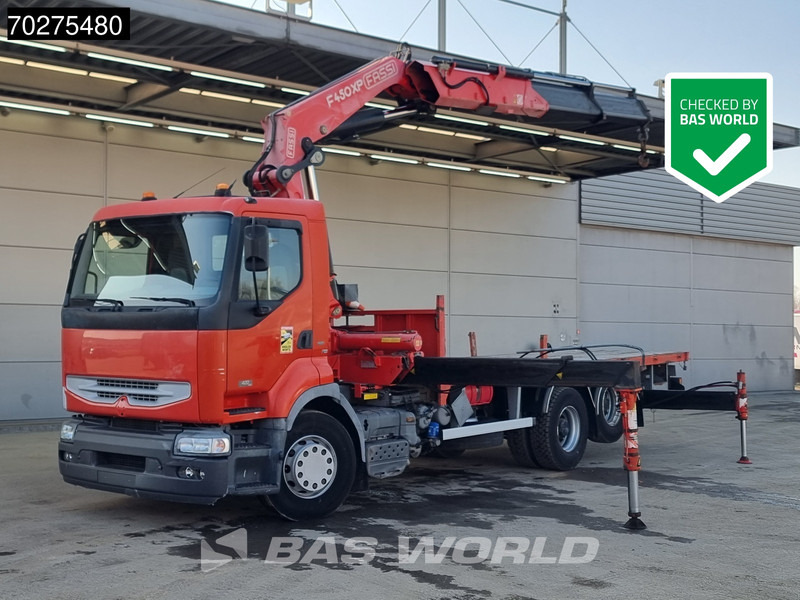 Renault Premium 420 6X2 Fassi F450AXP.22 Kran Crane Lift-axle Manual Euro 3 - Valníkový/ Plošinový nákladný automobil, Auto s hydraulickou rukou: obrázok 1 Renault Premium 420 6X2 Fassi F450AXP.22 Kran Crane Lift-axle Manual Euro 3 - Valníkový/ Plošinový nákladný automobil, Auto s hydraulickou rukou: obrázok 1