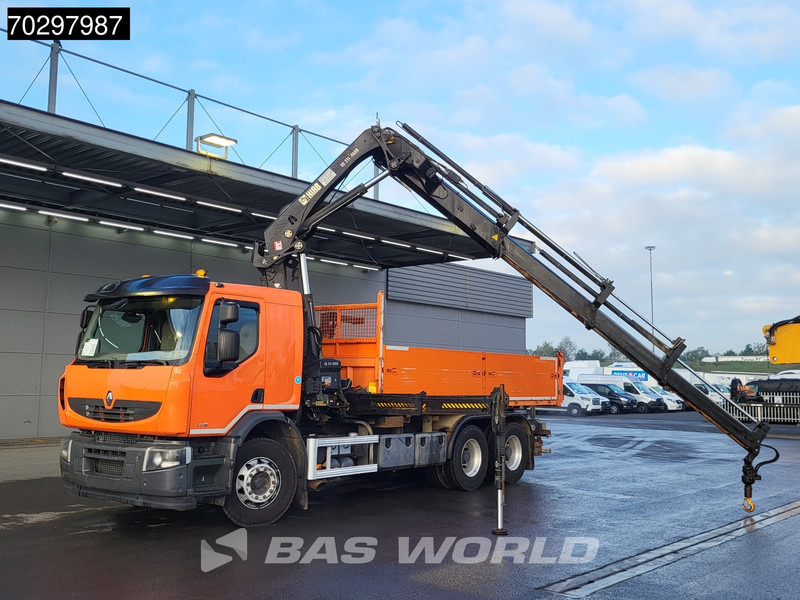 Renault Premium 430 Lander 6X4 HIAB 211 EP-4 Crane Kran 10m3Tipper Big-Axle Euro 5 - Sklápač, Auto s hydraulickou rukou: obrázok 5 Renault Premium 430 Lander 6X4 HIAB 211 EP-4 Crane Kran 10m3Tipper Big-Axle Euro 5 - Sklápač, Auto s hydraulickou rukou: obrázok 5