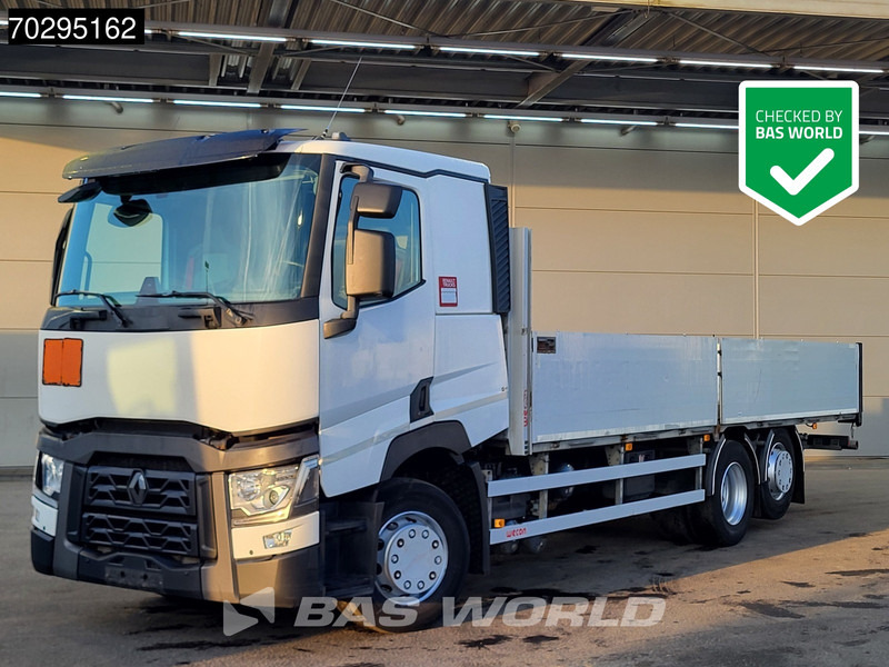 Renault T 440 6X2 750cm open box forklift preparation ADR Automatic Lift-Axle Euro 6 - Valníkový/ Plošinový nákladný automobil: obrázok 1 Renault T 440 6X2 750cm open box forklift preparation ADR Automatic Lift-Axle Euro 6 - Valníkový/ Plošinový nákladný automobil: obrázok 1