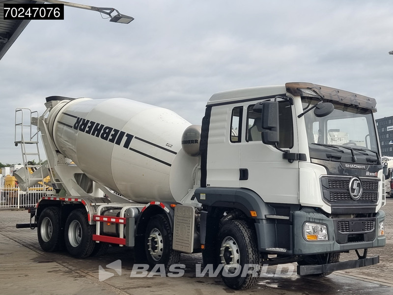 SHACMAN 8x4 EURO 6 8X4 NEW! 8m3 Liebherr Mixer Big-Axle Steel Suspension - Domiešavač: obrázok 3 SHACMAN 8x4 EURO 6 8X4 NEW! 8m3 Liebherr Mixer Big-Axle Steel Suspension - Domiešavač: obrázok 3