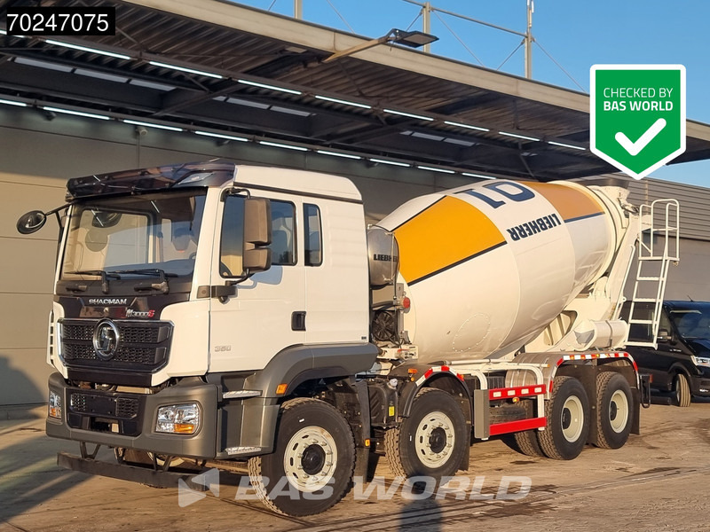 SHACMAN M3000 S 8X4 NEW! 8m3 Liebherr Mixer Big-Axle Steelsuspension - Domiešavač: obrázok 1 SHACMAN M3000 S 8X4 NEW! 8m3 Liebherr Mixer Big-Axle Steelsuspension - Domiešavač: obrázok 1