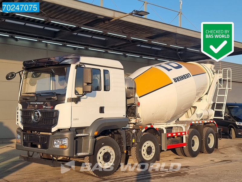 SHACMAN M3000 S 8X4 NEW! 8m3 Liebherr Mixer Big-Axle Steelsuspension - Domiešavač: obrázok 1 SHACMAN M3000 S 8X4 NEW! 8m3 Liebherr Mixer Big-Axle Steelsuspension - Domiešavač: obrázok 1