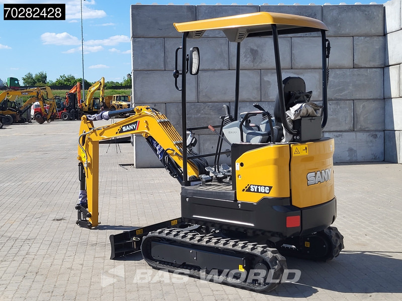 Sany SY16C - Mini rýpadlo: obrázok 2 Sany SY16C - Mini rýpadlo: obrázok 2