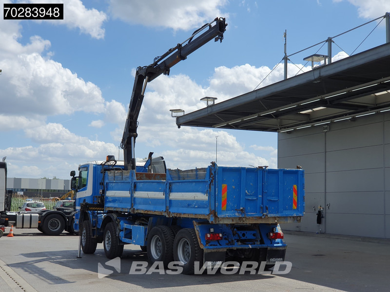 Scania G420 8X4 15m3 tipper Hiab 144 Crane Steelsuspension Manual Big-Axle Euro 3 - Sklápač, Auto s hydraulickou rukou: obrázok 2 Scania G420 8X4 15m3 tipper Hiab 144 Crane Steelsuspension Manual Big-Axle Euro 3 - Sklápač, Auto s hydraulickou rukou: obrázok 2