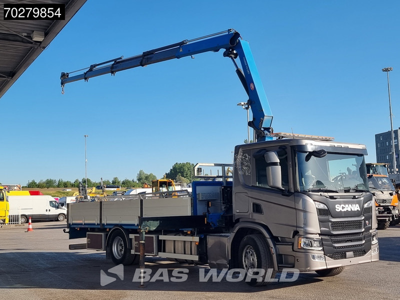 Scania P280 4X2 HMF 1420K-RC Kran Crane Automatic Euro 6 - Valníkový/ Plošinový nákladný automobil, Auto s hydraulickou rukou: obrázok 3 Scania P280 4X2 HMF 1420K-RC Kran Crane Automatic Euro 6 - Valníkový/ Plošinový nákladný automobil, Auto s hydraulickou rukou: obrázok 3