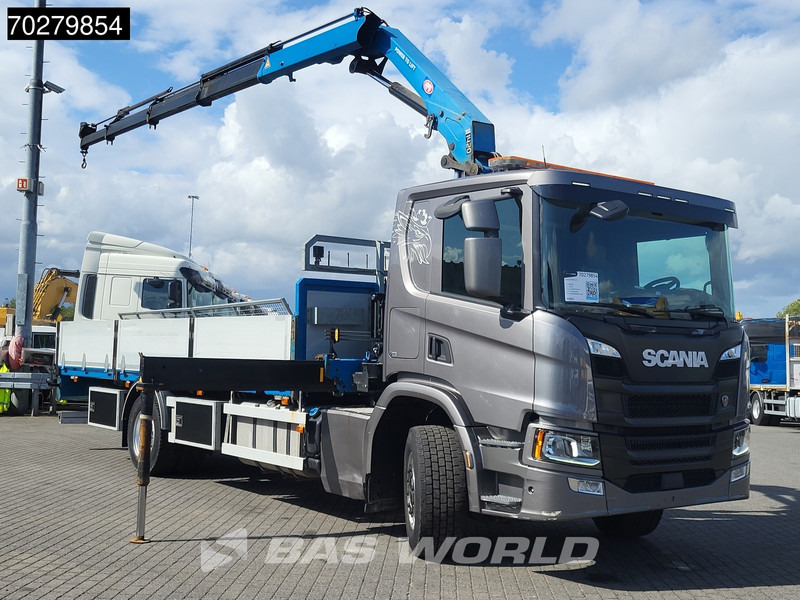 Scania P280 4X2 HMF 1420K-RC Kran Crane Automatic Euro 6 - Valníkový/ Plošinový nákladný automobil, Auto s hydraulickou rukou: obrázok 3 Scania P280 4X2 HMF 1420K-RC Kran Crane Automatic Euro 6 - Valníkový/ Plošinový nákladný automobil, Auto s hydraulickou rukou: obrázok 3