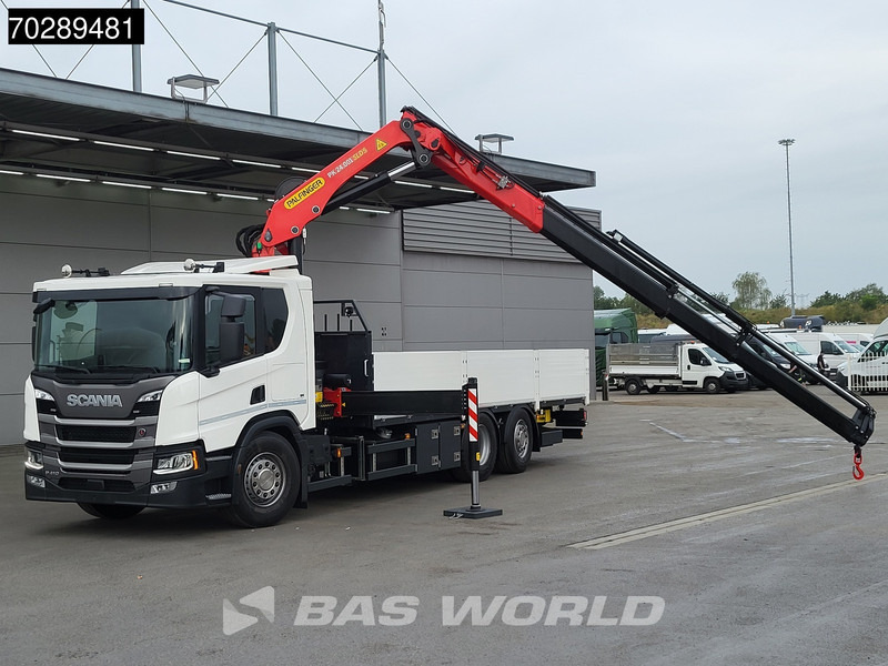 Scania P410 6X2 NEW! Palfinger PK24-001 SLD 5 Kran Crane Retarder Lift+steering axle - Valníkový/ Plošinový nákladný automobil, Auto s hydraulickou rukou: obrázok 3 Scania P410 6X2 NEW! Palfinger PK24-001 SLD 5 Kran Crane Retarder Lift+steering axle - Valníkový/ Plošinový nákladný automobil, Auto s hydraulickou rukou: obrázok 3