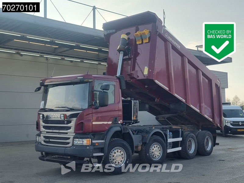 Scania P410 8X4 28m3 KH Kipper Big-Axle Steel suspension Euro 6 - Sklápač: obrázok 1 Scania P410 8X4 28m3 KH Kipper Big-Axle Steel suspension Euro 6 - Sklápač: obrázok 1