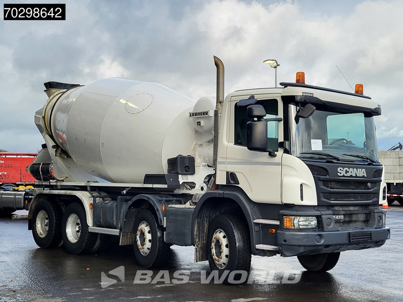 Scania P410 8X4 9m3 Liebherr mixer Automatic Steelsuspension Euro 6 - Domiešavač: obrázok 3 Scania P410 8X4 9m3 Liebherr mixer Automatic Steelsuspension Euro 6 - Domiešavač: obrázok 3