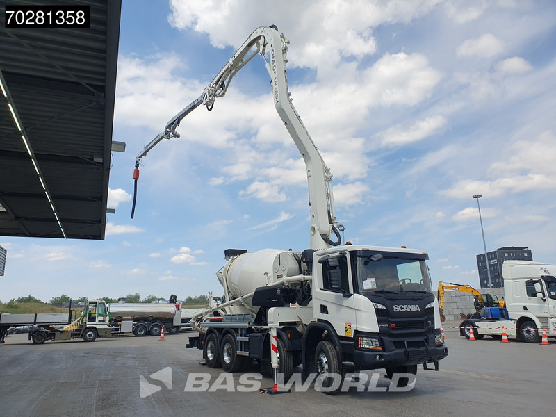 Scania P450 8X4 NEW PUMI CIFA Magnum MK25 7m3 mixer Big-Axle Euro 6 - Autočerpadlo: obrázok 5 Scania P450 8X4 NEW PUMI CIFA Magnum MK25 7m3 mixer Big-Axle Euro 6 - Autočerpadlo: obrázok 5