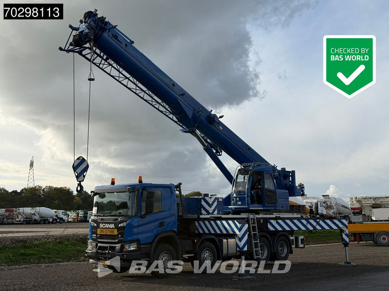Scania P450 P 8X4 Palfinger/SANY SPC500E Telescopic Crane Retarder Navi Automatic Euro 6 - Auto s hydraulickou rukou: obrázok 1 Scania P450 P 8X4 Palfinger/SANY SPC500E Telescopic Crane Retarder Navi Automatic Euro 6 - Auto s hydraulickou rukou: obrázok 1