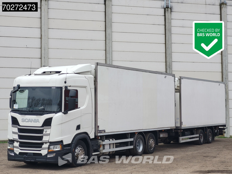 Scania R410 6X2 Refrigerated Combi Lamberet Carrier Retarder Euro 6 - Chladirenské nákladné vozidlo: obrázok 1 Scania R410 6X2 Refrigerated Combi Lamberet Carrier Retarder Euro 6 - Chladirenské nákladné vozidlo: obrázok 1