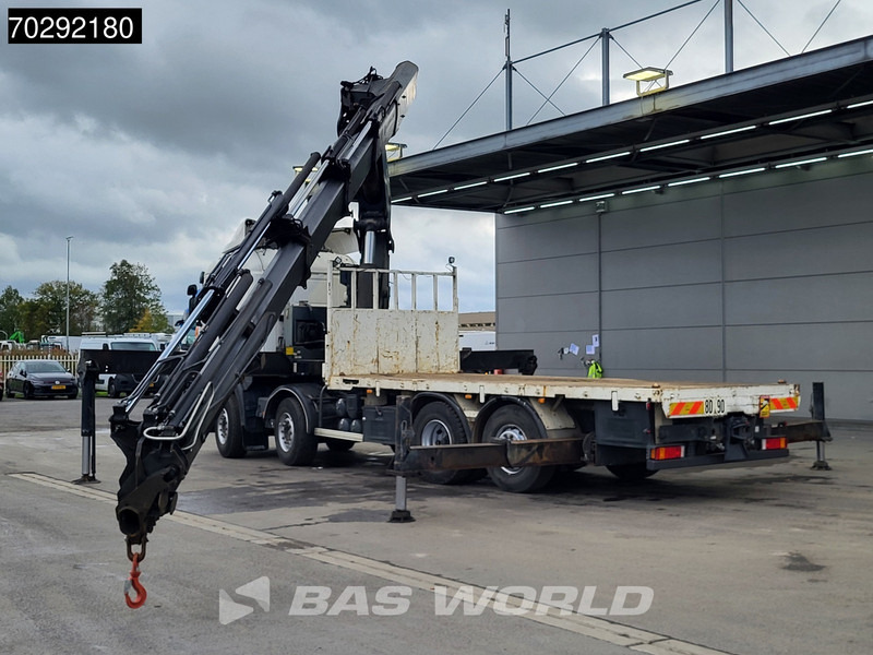 Valníkový/ Plošinový nákladný automobil, Auto s hydraulickou rukou Scania R420 8X2 Palfinger PK74002 Kran Crane Retarder Lift-Steering Axle Euro 4: obrázok 6