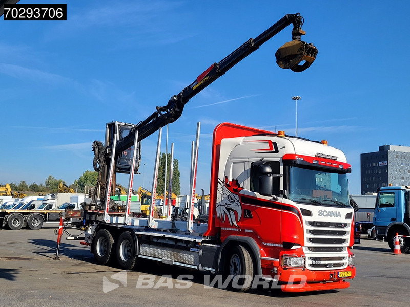 Scania R450 R 6X4 NL-Truck Kesla 2110T Crane Kran Holztransport Manual ACC Xenon Euro 6 - Nákladné vozidlo na prepravu dreva, Auto s hydraulickou rukou: obrázok 3 Scania R450 R 6X4 NL-Truck Kesla 2110T Crane Kran Holztransport Manual ACC Xenon Euro 6 - Nákladné vozidlo na prepravu dreva, Auto s hydraulickou rukou: obrázok 3