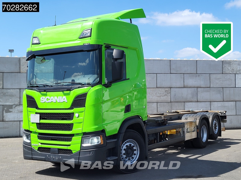 Scania R500 6X2 Retarder LED ACC Euro 6 - Kontejnérový podvozek/ Výměnná nástavba: obrázok 1 Scania R500 6X2 Retarder LED ACC Euro 6 - Kontejnérový podvozek/ Výměnná nástavba: obrázok 1