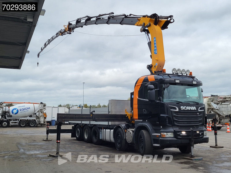 Scania R560 R 10X4 EFFER 655 / 6S Crane +Jib Winch 3-Pedals Lift+Steering-Axle Retarder Euro 5 - Valníkový/ Plošinový nákladný automobil, Auto s hydraulickou rukou: obrázok 3 Scania R560 R 10X4 EFFER 655 / 6S Crane +Jib Winch 3-Pedals Lift+Steering-Axle Retarder Euro 5 - Valníkový/ Plošinový nákladný automobil, Auto s hydraulickou rukou: obrázok 3