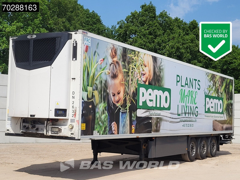 Schmitz Cargobull Carrier 3 axles Doppelverdampfer Tailgate Palettenkasten Blumenbreit LBW - Náves chladírenské: obrázok 1 Schmitz Cargobull Carrier 3 axles Doppelverdampfer Tailgate Palettenkasten Blumenbreit LBW - Náves chladírenské: obrázok 1