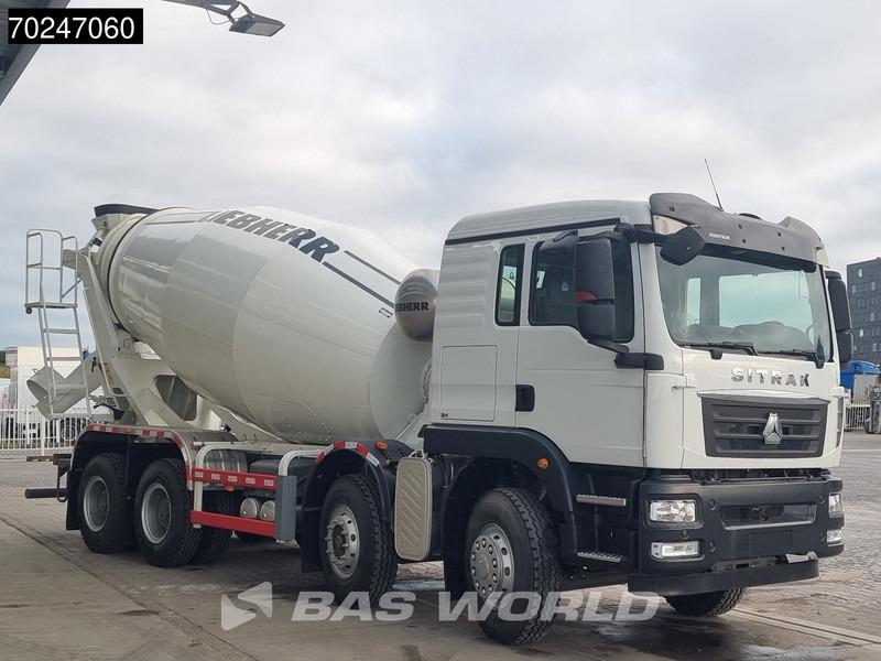 Sitrak G5 350 8X4 8m3 Liebherr HTM 804 H Mixer Big-Axle Steelsuspension - Domiešavač: obrázok 3 Sitrak G5 350 8X4 8m3 Liebherr HTM 804 H Mixer Big-Axle Steelsuspension - Domiešavač: obrázok 3