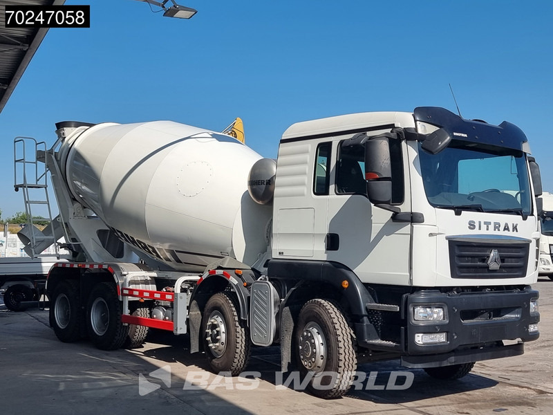 Sitrak G5 350 8X4 8m3 Liebherr Mixer Big-Axle Steelsuspension - Domiešavač: obrázok 3 Sitrak G5 350 8X4 8m3 Liebherr Mixer Big-Axle Steelsuspension - Domiešavač: obrázok 3
