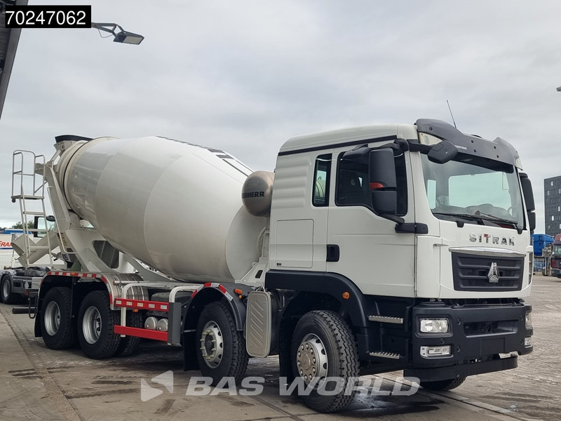 Sitrak G5 350 8X4 8m3 Liebherr mixer Manual Steel Suspension - Domiešavač: obrázok 3 Sitrak G5 350 8X4 8m3 Liebherr mixer Manual Steel Suspension - Domiešavač: obrázok 3