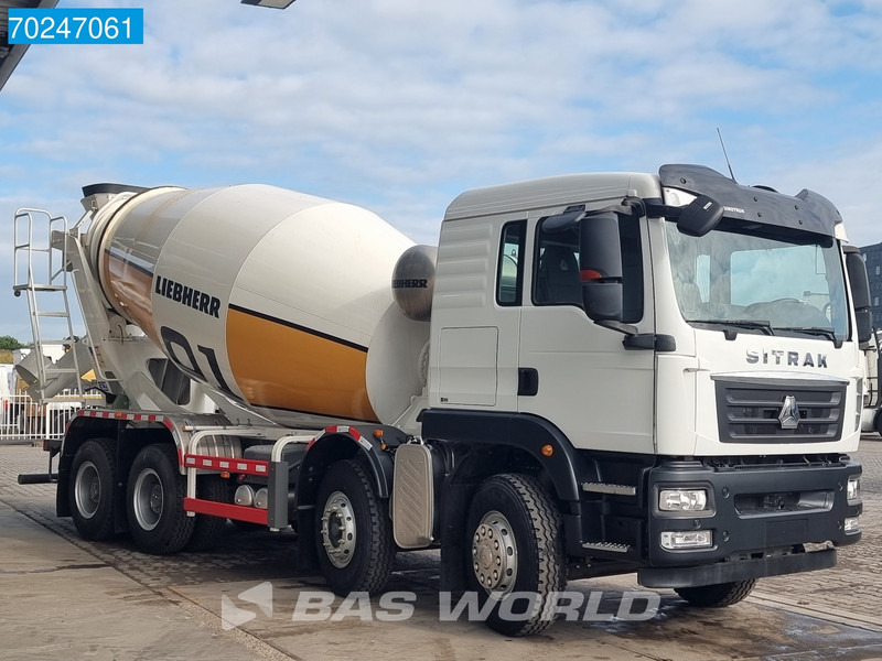 Sitrak G5 350 8X4 NEW! 8m3 Liebherr Mixer Big-Axle Steel Suspension - Domiešavač: obrázok 3 Sitrak G5 350 8X4 NEW! 8m3 Liebherr Mixer Big-Axle Steel Suspension - Domiešavač: obrázok 3