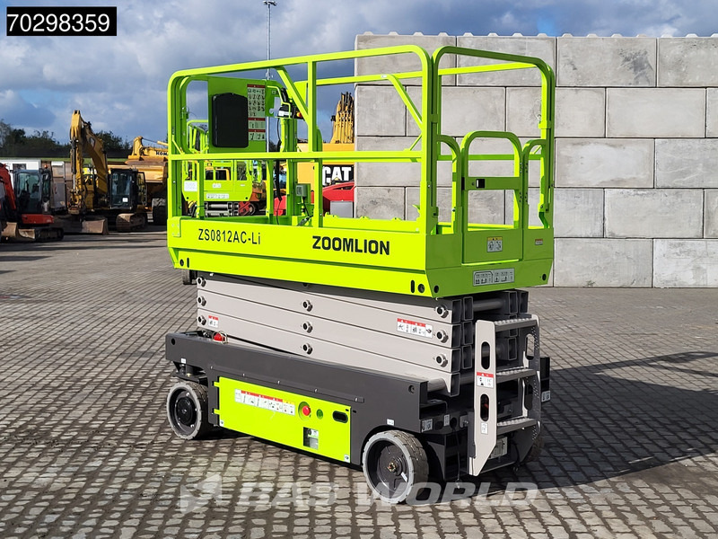 Zoomlion ZS0812AC-Li 8 M - Factory Warranty - CE-Certified - Stavebné stroje: obrázok 5 Zoomlion ZS0812AC-Li 8 M - Factory Warranty - CE-Certified - Stavebné stroje: obrázok 5