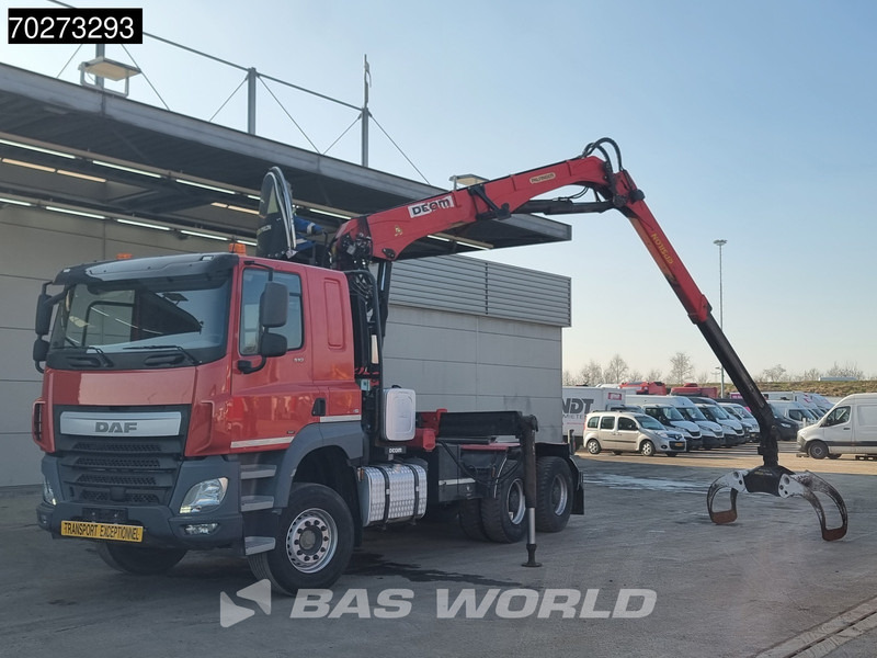 Ťahač DAF CF 510 6X4 Retarder Big-Axle Holz Kran Palfinger Epsilon S260L82: obrázok 5