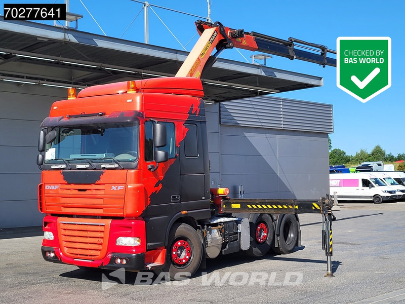 DAF XF 410 XF 6X2 Hydraulik Lift+Lenkachse Kran Palfinger PK20002 Euro 5 - Ťahač: obrázok 1 DAF XF 410 XF 6X2 Hydraulik Lift+Lenkachse Kran Palfinger PK20002 Euro 5 - Ťahač: obrázok 1