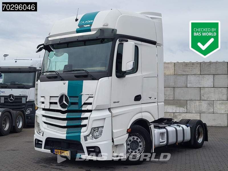 Mercedes-Benz Actros 1842 Actros 4X2 GigaSpace NL-Truck Mega 2xTanks ACC Standklima Euro 6 - Ťahač: obrázok 1 Mercedes-Benz Actros 1842 Actros 4X2 GigaSpace NL-Truck Mega 2xTanks ACC Standklima Euro 6 - Ťahač: obrázok 1