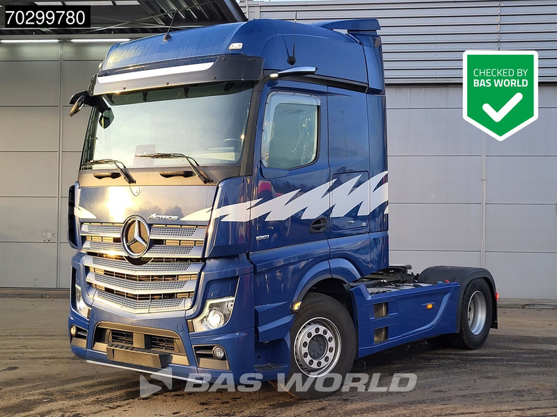 Ťahač Mercedes-Benz Actros 1851 4X2 BigSpace Retarder 2x Tanks Full-Air Standklima: obrázok 1