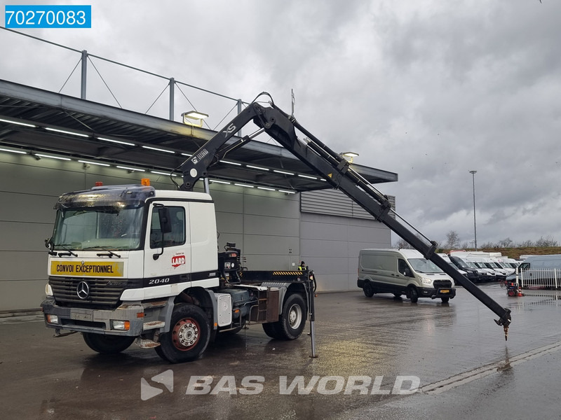 Mercedes-Benz Actros 2040 Actros 4X4 Manual 4x4 Big-Axle Full-Steel Hiab 1660-5 Kran 4x Stabilizers - Ťahač: obrázok 5 Mercedes-Benz Actros 2040 Actros 4X4 Manual 4x4 Big-Axle Full-Steel Hiab 1660-5 Kran 4x Stabilizers - Ťahač: obrázok 5