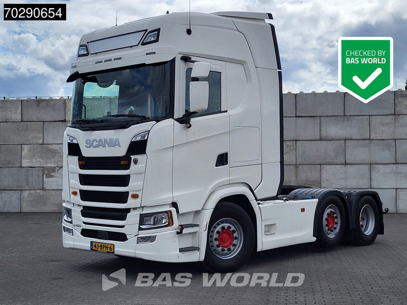 Scania S450 S 6X2 NL-Truck APK '26 Retarder Full-Air Standklima Lift+Lenkachse 2xTanks Navi ACC - Ťahač: obrázok 1 Scania S450 S 6X2 NL-Truck APK '26 Retarder Full-Air Standklima Lift+Lenkachse 2xTanks Navi ACC - Ťahač: obrázok 1