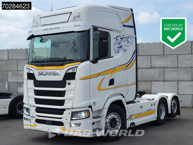 Scania S650 S 6X2 Retarder Liftachse Full-Air Leather Alcoa's - Ťahač: obrázok 1 Scania S650 S 6X2 Retarder Liftachse Full-Air Leather Alcoa's - Ťahač: obrázok 1