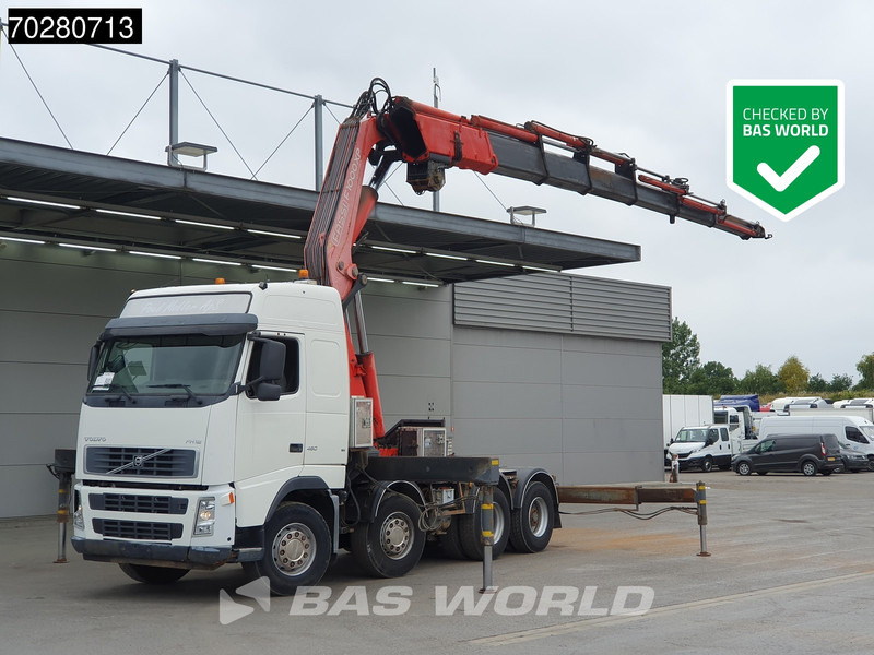 Volvo FH 460 FH 8X4 Manual Fassi F900A XP.27 Crane+Winch Big-Axle Lenkachse Kran Euro 3 - Ťahač: obrázok 1 Volvo FH 460 FH 8X4 Manual Fassi F900A XP.27 Crane+Winch Big-Axle Lenkachse Kran Euro 3 - Ťahač: obrázok 1
