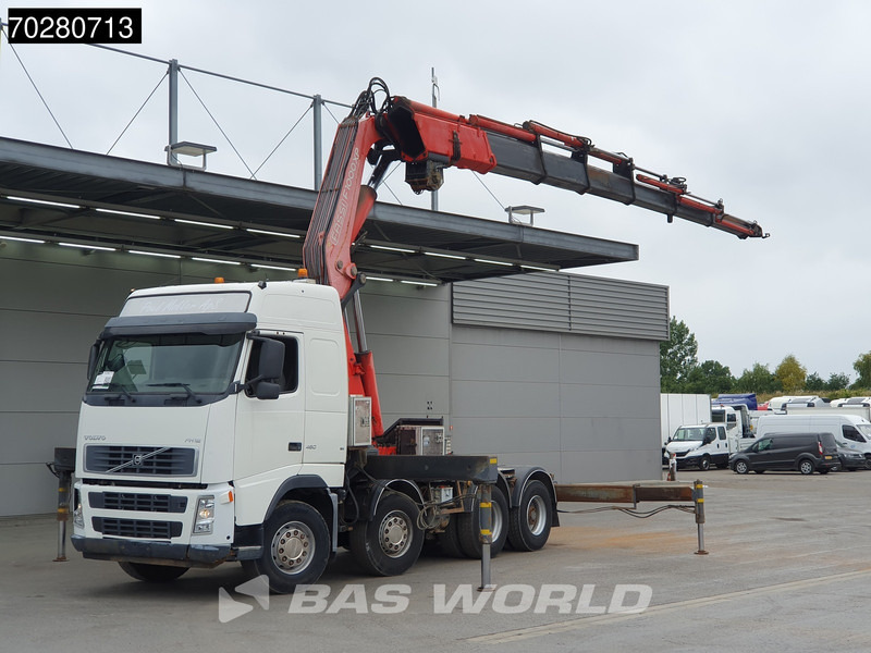 Ťahač Volvo FH 460 FH 8X4 Manual Fassi F900A XP.27 Crane+Winch Big-Axle Lenkachse Kran Euro 3: obrázok 1