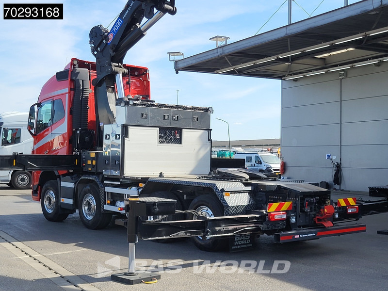Ťahač Volvo FH16 650 FH16 8X2 Tractorhead HMF 7020K-RCS Crane + Fly-Jib Lift+Steering Axle Navi ACC: obrázok 6