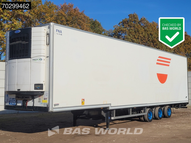 Talson Carrier Vector 1550 3 axles NL-Trailer Mega Aircargo Rollenbett Luftfracht Liftachse Blumenbreit - Náves chladírenské: obrázok 1 Talson Carrier Vector 1550 3 axles NL-Trailer Mega Aircargo Rollenbett Luftfracht Liftachse Blumenbreit - Náves chladírenské: obrázok 1