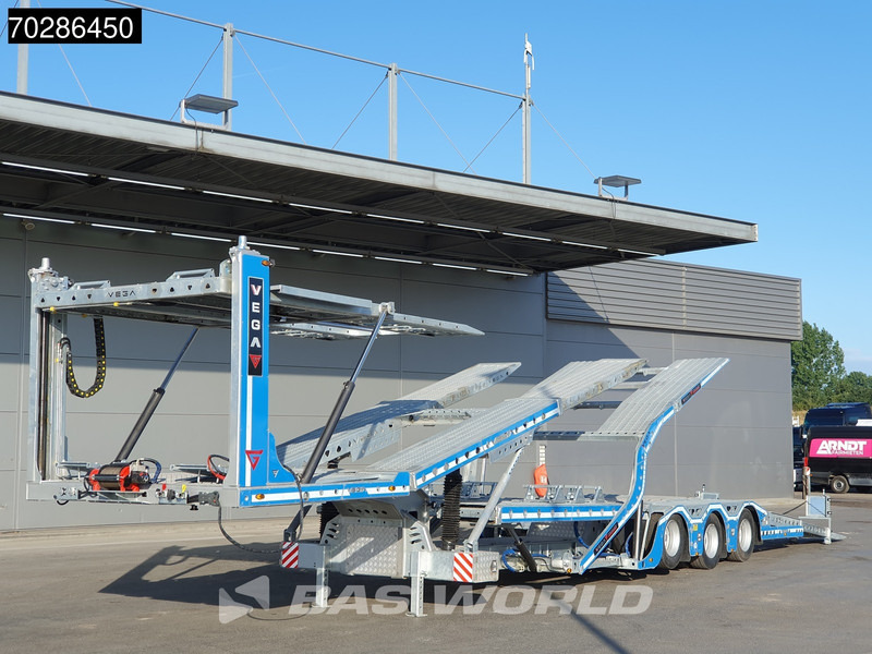 Vega Alphamax 3 axles NEW Galvanized Hydro-electric Winch Lift + Lenkachse - Náves prepravník áut: obrázok 3 Vega Alphamax 3 axles NEW Galvanized Hydro-electric Winch Lift + Lenkachse - Náves prepravník áut: obrázok 3