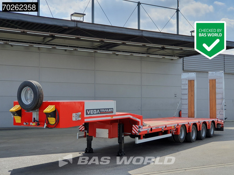 Vega STANDARD LOWBED 2 axles Lift + 2xLenkachse Hydraulic Ramps - Náves podvalník: obrázok 1 Vega STANDARD LOWBED 2 axles Lift + 2xLenkachse Hydraulic Ramps - Náves podvalník: obrázok 1