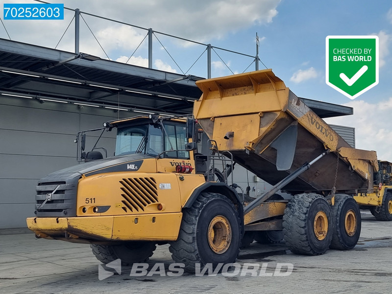 Volvo A40 E - Ťahačový kĺbový damper: obrázok 1 Volvo A40 E - Ťahačový kĺbový damper: obrázok 1