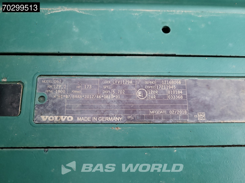 Pásové rýpadlo Volvo EC220 E L: obrázok 18 Pásové rýpadlo Volvo EC220 E L: obrázok 18