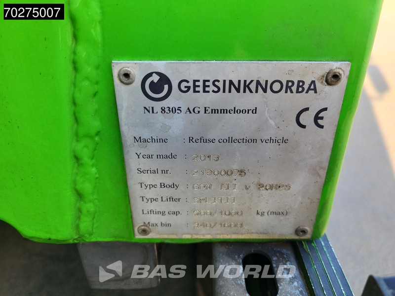 Auto na odvoz odpadu Volvo FE 300 6X2 NL-Truck Lenkachse GeesinkNorba GPM III 20H25 EEV: obrázok 15