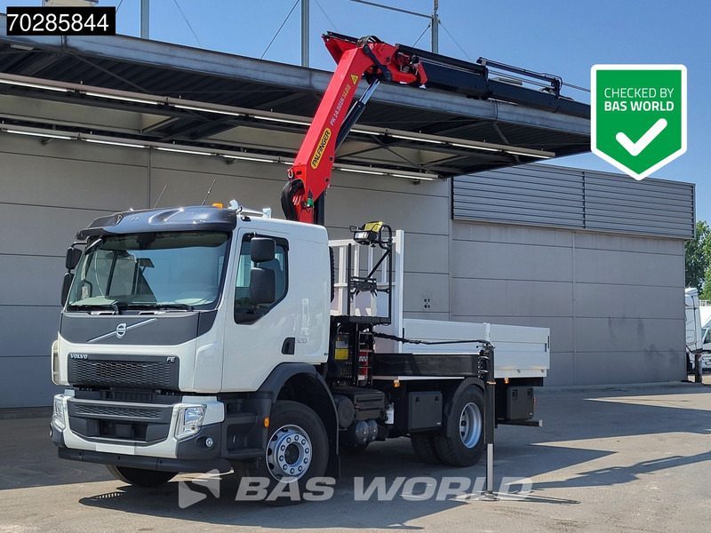 Volvo FE 320 4X2 NEW! Palfinger PK14.501K SLD5 Remote Crane Kran Euro 6 - Valníkový/ Plošinový nákladný automobil, Auto s hydraulickou rukou: obrázok 1 Volvo FE 320 4X2 NEW! Palfinger PK14.501K SLD5 Remote Crane Kran Euro 6 - Valníkový/ Plošinový nákladný automobil, Auto s hydraulickou rukou: obrázok 1