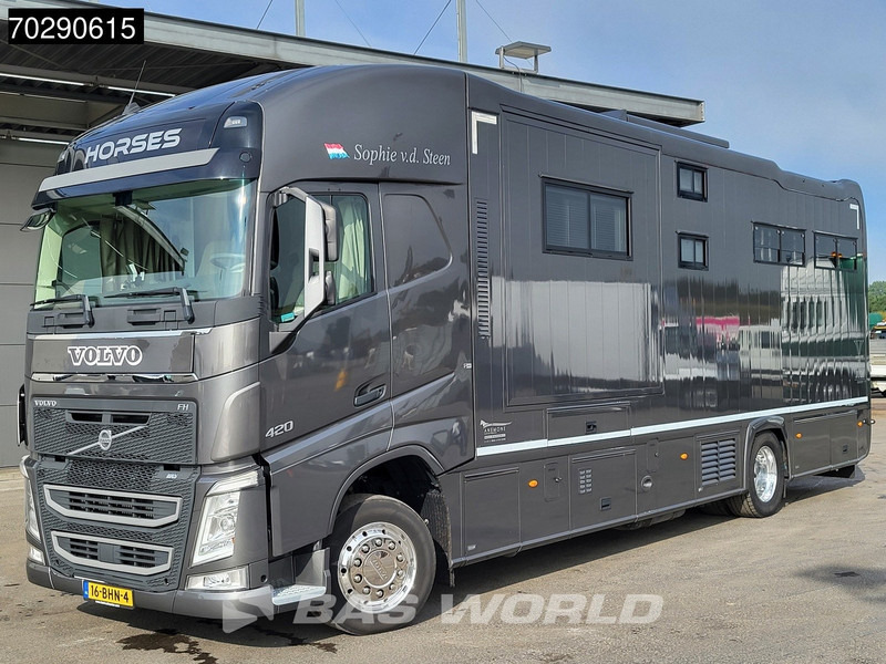 Nákladné auto na prepravu koní Volvo FH 420 FH 4X2 NL-Truck STX Horse truck + Living 4 Horses Navi ACC Euro 6: obrázok 8 Nákladné auto na prepravu koní Volvo FH 420 FH 4X2 NL-Truck STX Horse truck + Living 4 Horses Navi ACC Euro 6: obrázok 8