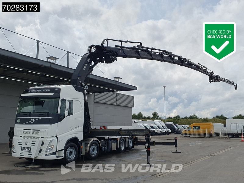 Volvo FH 460 8X2 Effer 1000 9S/6S Crane Kran Winch JIB Lift-Lenkachse Euro 6 - Valníkový/ Plošinový nákladný automobil, Auto s hydraulickou rukou: obrázok 1 Volvo FH 460 8X2 Effer 1000 9S/6S Crane Kran Winch JIB Lift-Lenkachse Euro 6 - Valníkový/ Plošinový nákladný automobil, Auto s hydraulickou rukou: obrázok 1