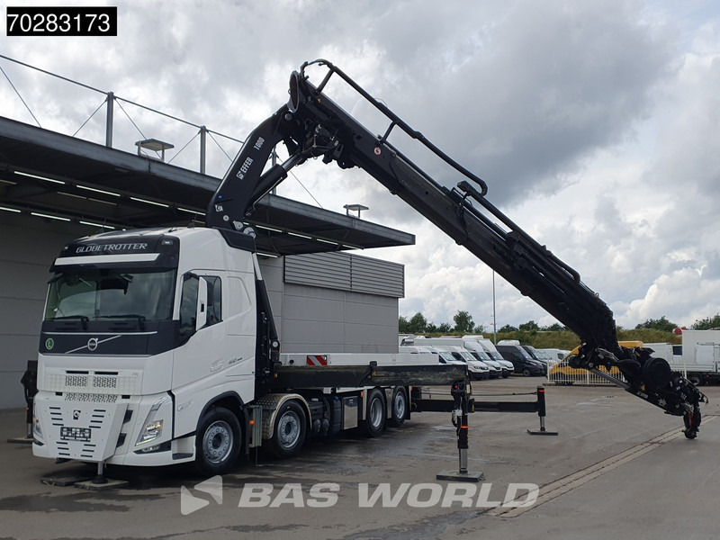 Volvo FH 460 8X2 Effer 1000 9S/6S Crane Kran Winch JIB Lift-Lenkachse Euro 6 - Valníkový/ Plošinový nákladný automobil, Auto s hydraulickou rukou: obrázok 3 Volvo FH 460 8X2 Effer 1000 9S/6S Crane Kran Winch JIB Lift-Lenkachse Euro 6 - Valníkový/ Plošinový nákladný automobil, Auto s hydraulickou rukou: obrázok 3