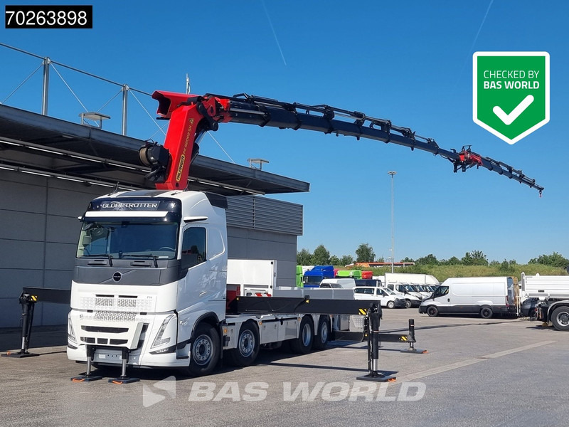 Volvo FH 500 8X2 NEW! Palfinger PK92002 SH 8+6 JIB Crane Kran Winch Lift-Lenkachse Navi - Valníkový/ Plošinový nákladný automobil, Auto s hydraulickou rukou: obrázok 1 Volvo FH 500 8X2 NEW! Palfinger PK92002 SH 8+6 JIB Crane Kran Winch Lift-Lenkachse Navi - Valníkový/ Plošinový nákladný automobil, Auto s hydraulickou rukou: obrázok 1